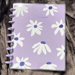 Purple Floral Notebook
